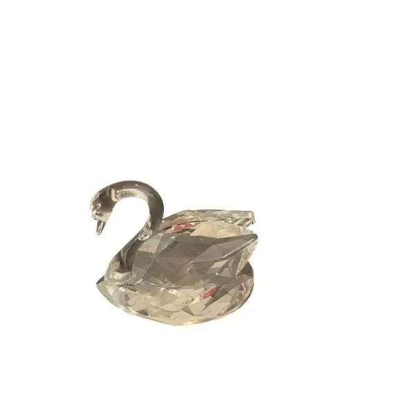 Swarovski Brilliant Swan Retired Crystal Figurine 3.5" Long 5215947 - Picture 3 of 5